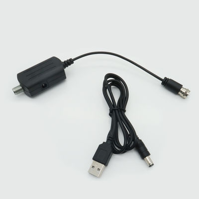 High Gain Low Noise HDTV Antenna Amplifier TV Signal Booster 50 Mile Receiver with Linear Polarization and F Male Connector