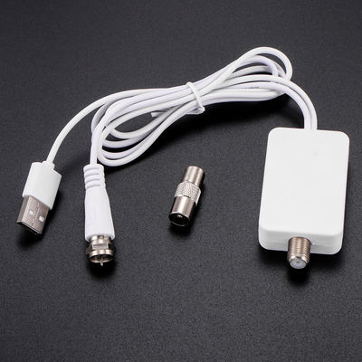 High Gain Tv Home Antenna Booster External Digital Tv Signal Amplifier T30 with 40g Weight and Impedance 75ohm