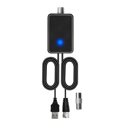 Adjustable TV Signal Amplifier T31 for HDTV Antenna Satellite Receiver DVB-T Tuner DVB-T2 Frequency Range 470-862mhz