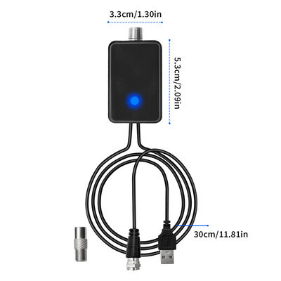 Adjustable TV Signal Amplifier T31 for HDTV Antenna Satellite Receiver DVB-T Tuner DVB-T2 Frequency Range 470-862mhz