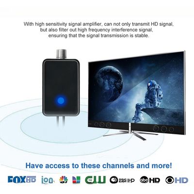 Adjustable TV Signal Amplifier T31 for HDTV Antenna Satellite Receiver DVB-T Tuner DVB-T2 Frequency Range 470-862mhz