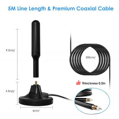 Private Model Strong Magnetic Base Digital HDTV Amplified Antenna TV Digital Indoor TV Antenna