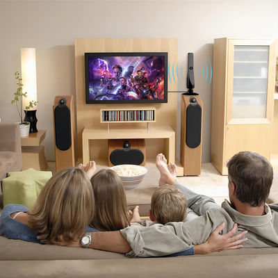 12dbi TV Antenna for Smart TV Indoor 2024 Newest Clear 4K Digital Antenna HD TV Up to 80 Miles Long Range Local Channels