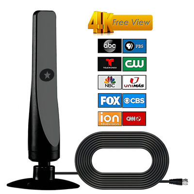 Indoor DVB-T TV Antenna TV Digital Signal Receiver Antennas with High Strong Magnetic Mount and Rg174 Cable SMA -45 85C