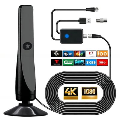 4K high-definition intelligent TV digital antenna signal amplifier, indoor and outdoor receiver broadcasting signal TV antenna