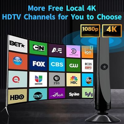 4K high-definition intelligent TV digital antenna signal amplifier, indoor and outdoor receiver broadcasting signal TV antenna