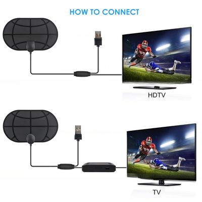 Product 4K Digital Indoor TV Antenna with Frequency Range 170-860MHz