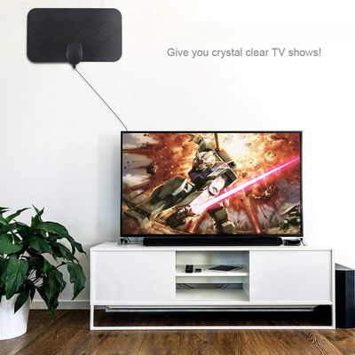 Hot Sale 4K DVB-T DVB-T2 Indoor TV Antenna with High Gain Coaxial Connector UHF Reception and 3m Cable Direct from Factory