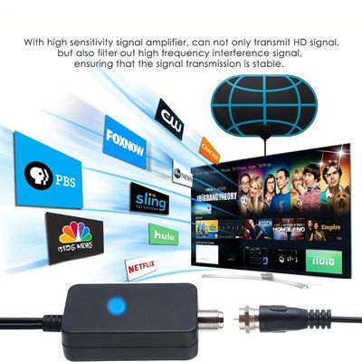 DTMB Ground Wave ATSC Digital Definition Digital TV Receiver Indoor All-in-One Antenna for Antenna Length mm 230*120*0.6