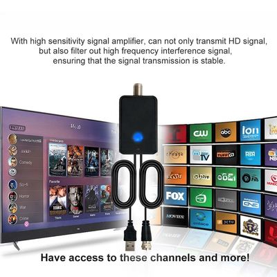 DTMB Ground Wave ATSC Digital Definition Digital TV Receiver Indoor All-in-One Antenna for Antenna Length mm 230*120*0.6