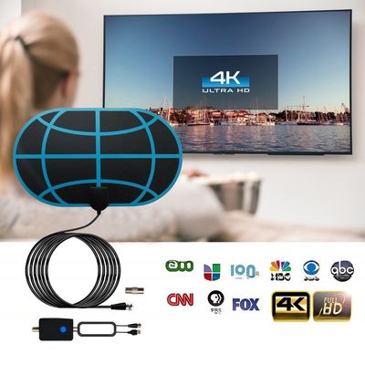 DTMB Ground Wave ATSC Digital Definition Digital TV Receiver Indoor All-in-One Antenna for Antenna Length mm 230*120*0.6