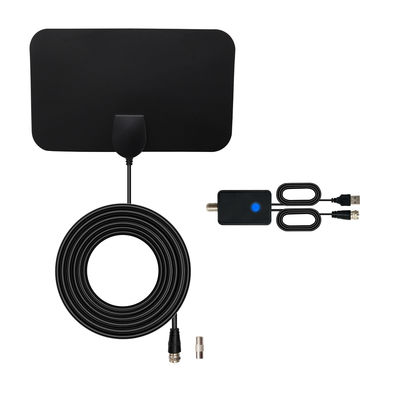Amplified 3M Digital DVB-T DVB-T/M DVB-C Antenna for HDTV Flat &amp; Film-Encased Increases Reception for CCTV DTMB CMMB Channels