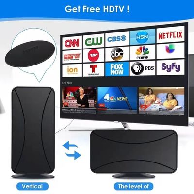Reception Range 50-80miles High Gain Indoor Digital TV Antenna For DVB-T DVB-T2 500 Mile HD VHF UHF Signal Receiver