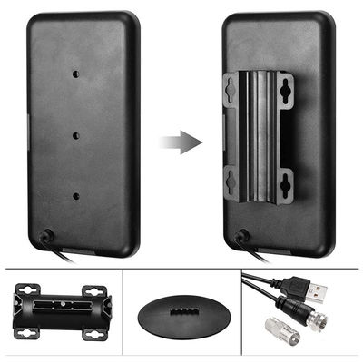 Reception Range 50-80miles High Gain Indoor Digital TV Antenna For DVB-T DVB-T2 500 Mile HD VHF UHF Signal Receiver