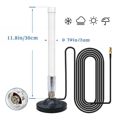 5dbi 8dbi 10dbi Omni Directional Antenna Fiberglass 2400MHz Antenna with Support Communication Antenna