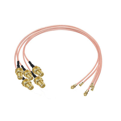 connection RF Extension RG178 Cable MHF IPEX UFL To SMA Adapter antenna extension wire with Insertion Loss ≤ 0.15dB/6GHz