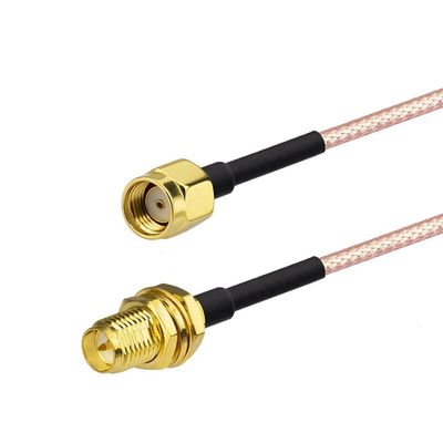 Low Loss RG316 Extension FPV Antenna Cable SMA female to 2 SMA male RF Coax Crimp Cable Adapter