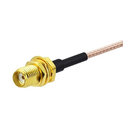 Low Loss RG316 Extension FPV Antenna Cable SMA female to 2 SMA male RF Coax Crimp Cable Adapter
