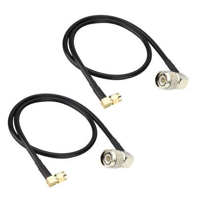 Network Component RF Right Angle SMA To TNC Male Connector Pigtail adapter cable