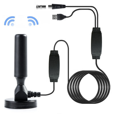 170-860MHz Frequency Range Indoor TV Antenna DVB-T Amplified 5dBi 50 Miles Range 1080P High Definition Digital Freeview