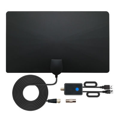 TV Antenna Amplified HD Indoor Digital HDTV Antenna 50+Miles Range Antenna Support 4K 1080p 13.2ft Coaxial Cable