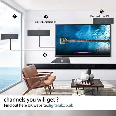 TV UHF antenna is the best indoor digital TV antenna with amplifier in smart TV antenna