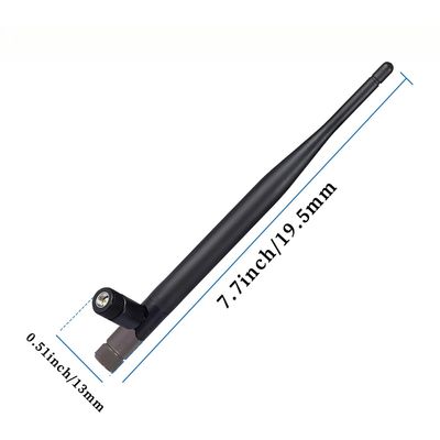 WIFI Antenna 2.4GHz 5dBi Professional Universal Wireless Aerial Booster WLAN RP-SMA F Modem Router