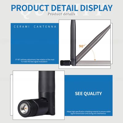 WIFI Antenna 2.4GHz 5dBi Professional Universal Wireless Aerial Booster WLAN RP-SMA F Modem Router