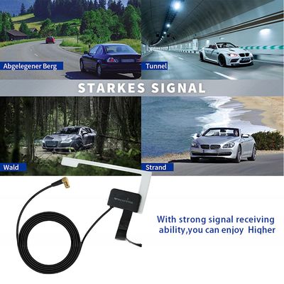 15db 3dB Gain VHF UHF 18Dbi Digital AM FM Aerial Patch Car DAB Radio Antenna with Noise Factor 2
