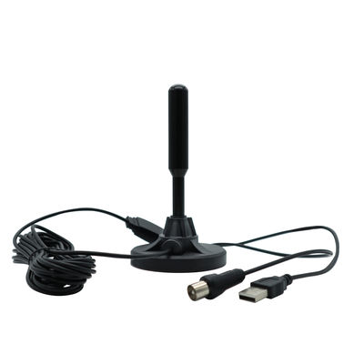 DVB-T2 TV Signal Booster Outdoor 75 Ohm FM Radio Antenna with USB External TV Antenna