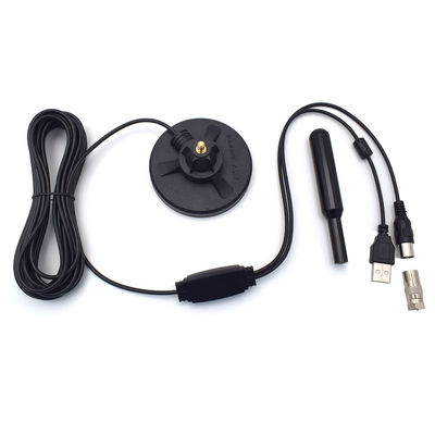 High Gain 4G 700-2700Mhz Copper Rod TV Antenna Automatic HDTV Digital Indoor Sucker Antenna Waterproof