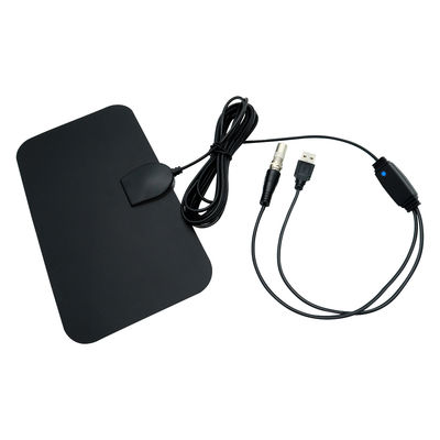 4K Digital TV Antenna 50 Miles Booster DVB-T Aerial HD Flat Indoor Active 25DBi High Gain VHF UHF  For TV signal receiver