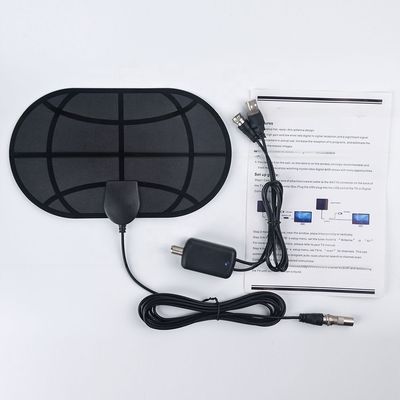 Free Channel Uhf Vhf  Active DVB-T Signal Amplifier  HDTV Wireless Indoor  DTMB Tv Antenna