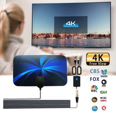 Hot Selling Telecom Antenna TV Digital 1080P 4K Free Channel Digital Indoor HD TV UHF VHF Movie TV Antenna