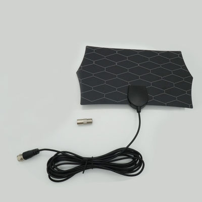 Hexagonal television antenna DVB-T DVB-T2 antena amplifier hdtv aerial indoor long range tv antenne VHF UHF digital tv antenna
