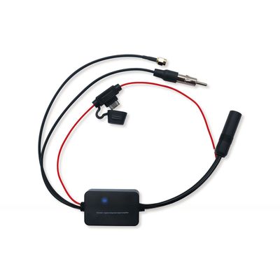 Car Radio signal amplifier AM FM + DAB antenna extension cable Car radio audio broadcasting antenna signal booster