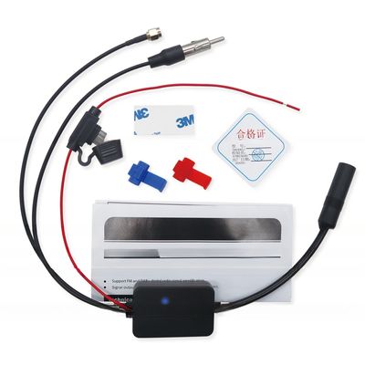 Car Radio signal amplifier AM FM + DAB antenna extension cable Car radio audio broadcasting antenna signal booster