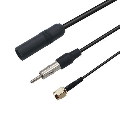 Car Radio signal amplifier AM FM + DAB antenna extension cable Car radio audio broadcasting antenna signal booster