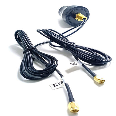 140g LoRa/LPWAN Antenna 700-2700MHz/1575.42MHz Cabinet 4G GPS 2 in 1 External Waterproof SMA Male Antenna for DTU NB Model
