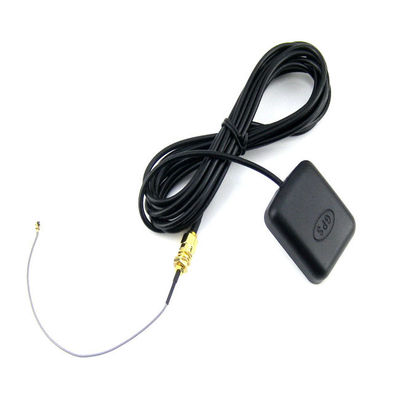 Acceptable customized OEM External Car 1575.42MHz GPS tracker Antenna With 3 Meters cable SMA-Male connector