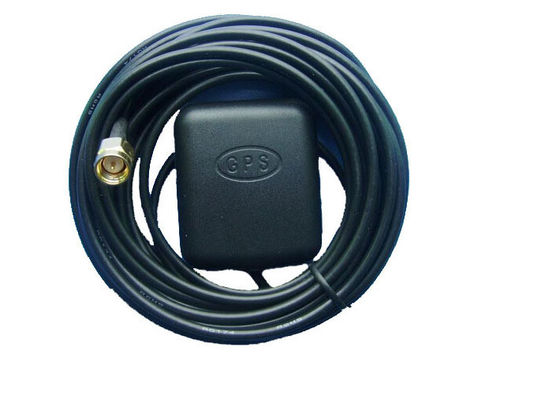 Acceptable customized OEM External Car 1575.42MHz GPS tracker Antenna With 3 Meters cable SMA-Male connector
