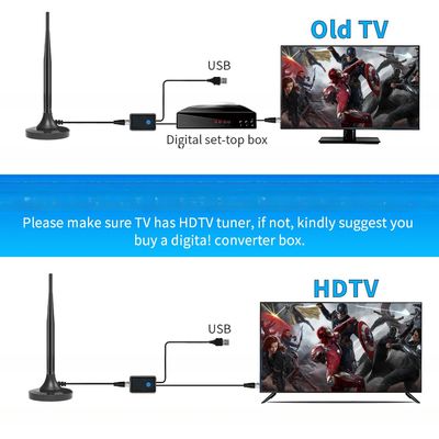 Long Range Tv Transmisor 200W Hd 75 Inch 4K Hd Universal TV Antenna For Media Internet Telescopic Digital
