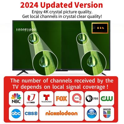 Long Range Tv Transmisor 200W Hd 75 Inch 4K Hd Universal TV Antenna For Media Internet Telescopic Digital