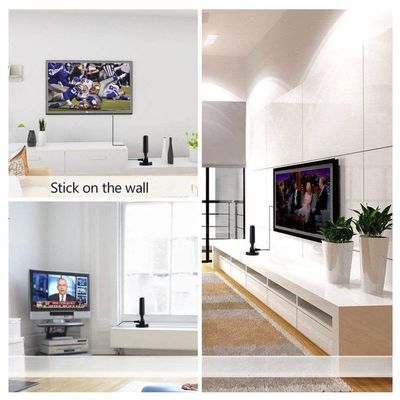 China Factory Promotion Indoor TV Antenna with Booster Feature for HDTV Roof Installation or Home Interior Use
