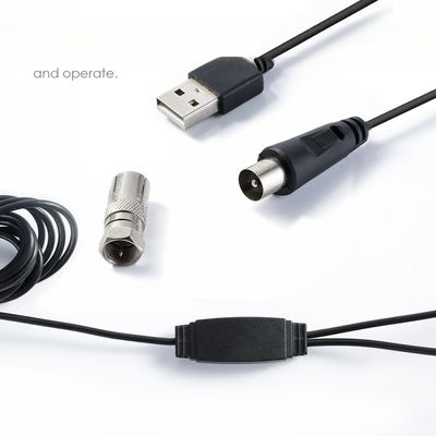 TV Antenna HD Portable Indoor Digital Antenna TV for USB TV Tuner / DVB-T2 Television