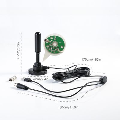 TV Antenna HD Portable Indoor Digital Antenna TV for USB TV Tuner / DVB-T2 Television