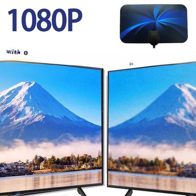 uhf tv antenna  with signal booster long range 28dbi digital antenna indoor