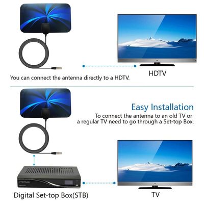uhf tv antenna  with signal booster long range 28dbi digital antenna indoor