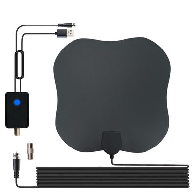 1080P UHF VHF Digital Indoor HD TV Antenna with Amplifier DVB-T DVB-T2 HDTV Thin Film Sticker Antenna