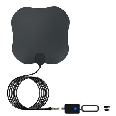 1080P UHF VHF Digital Indoor HD TV Antenna with Amplifier DVB-T DVB-T2 HDTV Thin Film Sticker Antenna